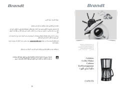 Brandt CAF815X_02 Manuel du propriétaire