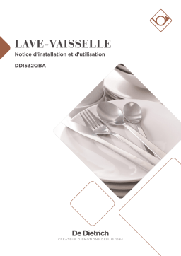 De Dietrich DDI532QBA-01 Manuel du propriétaire
