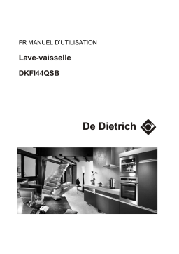 De Dietrich DKFI44QSB-02 Manuel du propriétaire