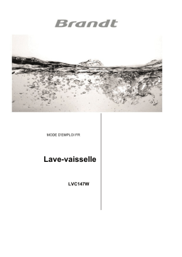 Brandt LVC147W-01 Manuel du propriétaire