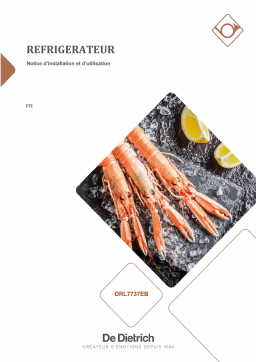De Dietrich DRL7737EB Manuel du propriétaire
