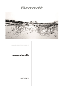 Brandt BKFI1347J Manuel du propriétaire