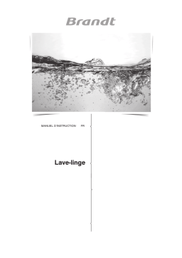 Brandt BAM284QWL-01 Manuel du propriétaire