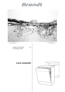 Brandt DBJ35DLB-01 Manuel du propriétaire