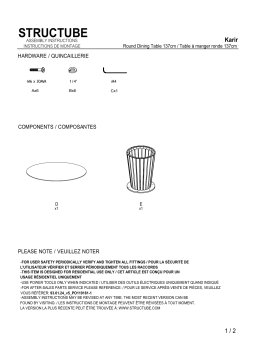 STRUCTUBE Karim Manuel utilisateur