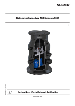 Sulzer Synconta 900B Manuel utilisateur