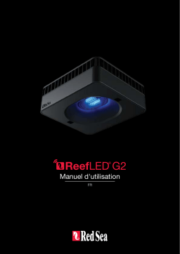 Red Sea ReefLED G2 115 Manuel du propri&eacute;taire