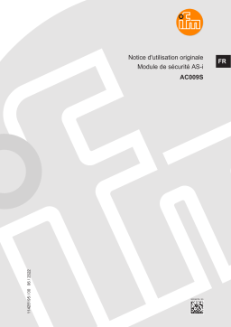 IFM AC009S Mode d'emploi