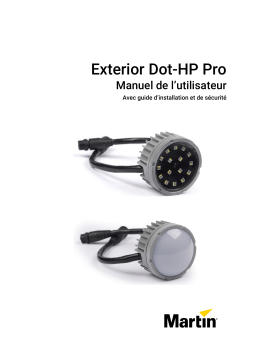 Martin Exterior Dot-HP Pro Manuel utilisateur