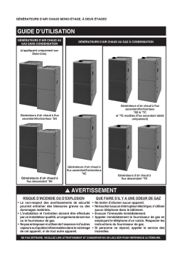 Frigidaire PGC2TE - FS Manuel utilisateur
