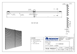 Renson Linius L.033.01 Manuel utilisateur