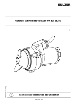 Sulzer RW 200-280 Manuel utilisateur