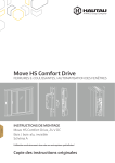 MACO HS Comfort Drive covered Guide d'installation