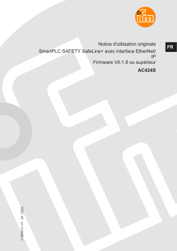 IFM AC424S Mode d'emploi