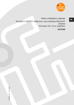 IFM AC434S Mode d'emploi