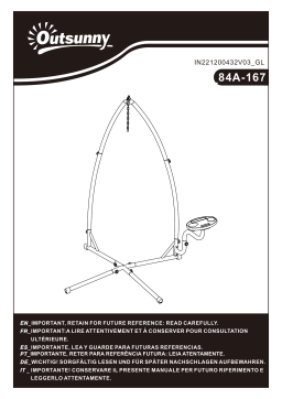 Outsunny 84A-167 Manuel utilisateur