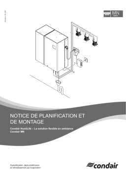 Condair MN Series Planning  Mode d'emploi