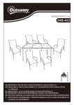 Outsunny 84B-422 Manuel utilisateur