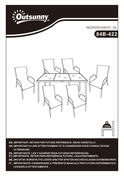 Outsunny 84B-422 Manuel utilisateur