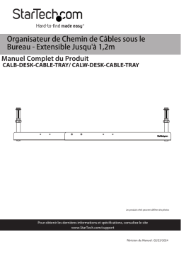 StarTech com CALW Manuel utilisateur