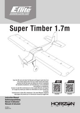 Horizon Hobby EFL02550 Manuel utilisateur