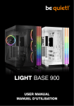 be quiet Light Basea 900a Big Tower Tempered Glass Manuel utilisateur