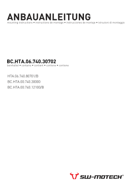 SW-Motech BC.HTA.06.740.30702 Manuel utilisateur