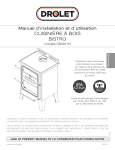 Drolet 46251F Manuel utilisateur