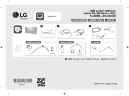 LG 26, 29, 34 Series LED LCD Monitor Mode d'emploi