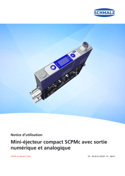 Schmalz  SCPMc 10 S04 NC M8-6 1NA DE0  Mode d'emploi
