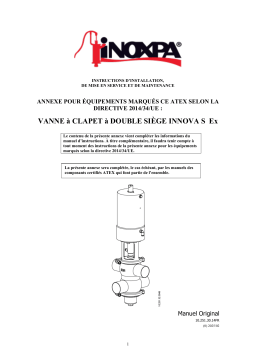 iNOXPA INNOVA S Manuel utilisateur