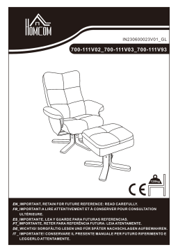 HOMCOM 700-111V02 Manuel utilisateur