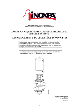 iNOXPA INNOVA P Manuel utilisateur