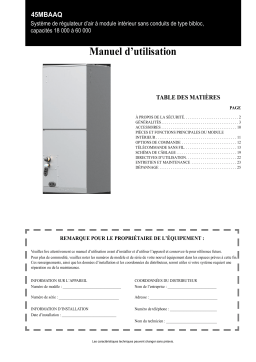 Payne 45MBAA Manuel du propriétaire