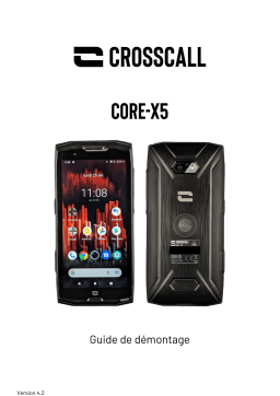 Crosscall CORE-X5 Mode d'emploi