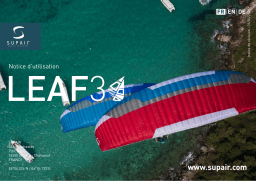 SUPAIR Leaf 3 Manuel utilisateur