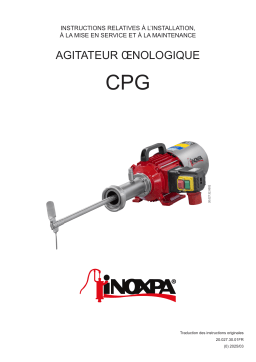 iNOXPA CPG Manuel utilisateur