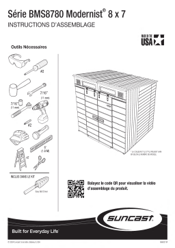Suncast BMS8780T Manuel utilisateur