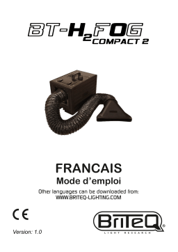 Briteq BT-H2FOG COMPACT 2 Manuel du propriétaire