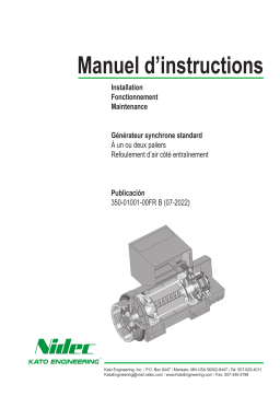 Leroy-Somer Standard AC Generator Manuel utilisateur