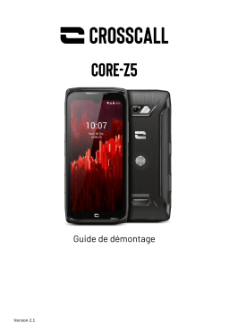 Crosscall CORE-Z5  Mode d'emploi