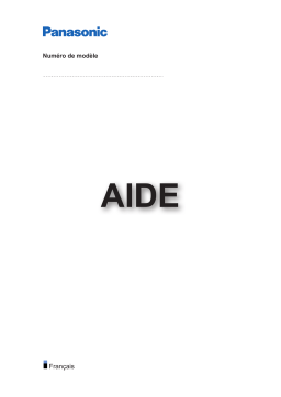 Panasonic TV42Z90AEB Mode d'emploi