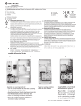 Allen-Bradley 198E Guide d'installation