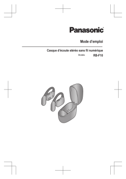 Panasonic RBF10 Mode d'emploi