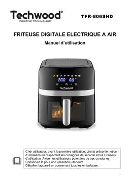 Techwood TFR-806SHD Manuel utilisateur