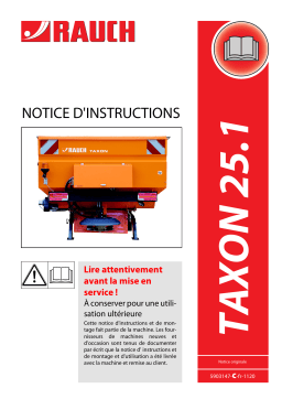 Rauch TAXON 25.1 Mode d'emploi