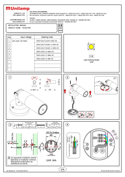 Unilamp TELESCOPE - ID Mode d'emploi