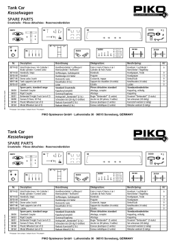 PIKO 38977 Manuel utilisateur