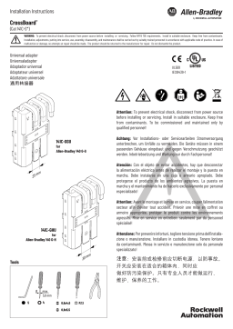 Allen-Bradley CrossBoard Circuit Breaker Adapter Guide d'installation