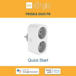 Konyks Priska Duo Manuel utilisateur